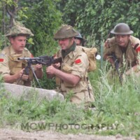 Canadians Advance in an Aquino Battle Allied Reenactors at Aquino